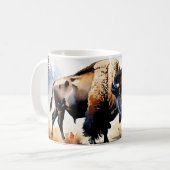 Mug Bison américain 2 (Devant gauche)