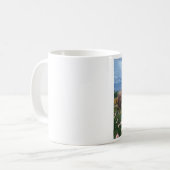 Mug Bison américain - "aucun temps pour des fleurs " (Devant gauche)