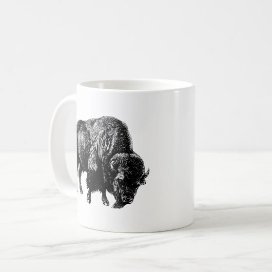 Mug Bison américain de Buffalo (Devant gauche)