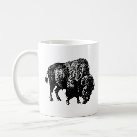 Mug Bison américain de Buffalo (Gauche)