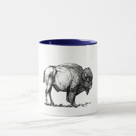 Mug Bison américain de Buffalo (Centre)