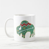 Mug Bison amérindien, vert (Gauche)