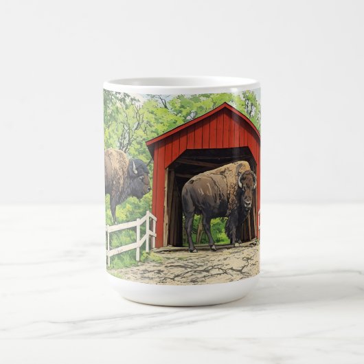Mug Bison Au Pont Couvert (Centre)