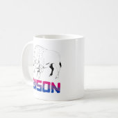 Mug Bison bisexuel (Devant gauche)