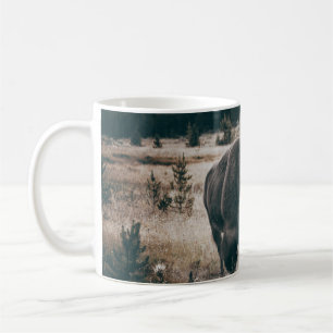 Mug BISON Brown SUR LE CHAMP GRASS BROWN PENDANT LA JO