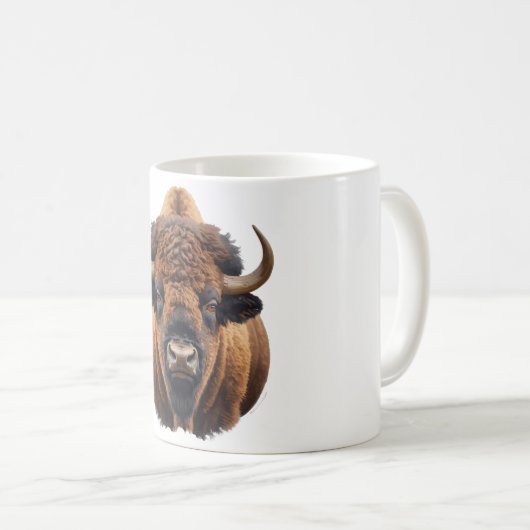 Mug Bison / Buffalo (Devant droit)