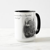 Mug Bison d'Amérique (Devant droit)