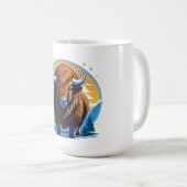 Mug bison d'Amérique (Devant droit)