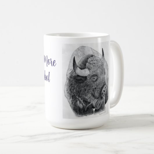 Mug Bison d'Amérique (Devant droit)