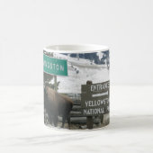 Mug BIson, Entrée Yellowstone, Gardiner, MT (Centre)