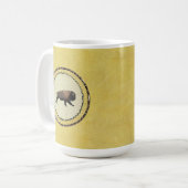 Mug Bison galopant (Devant gauche)