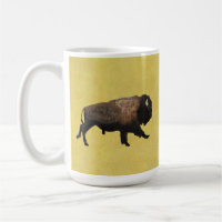 Bison galopant