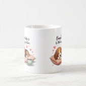 Mug Bisous de Beagle & Vœux du matin (Centre)