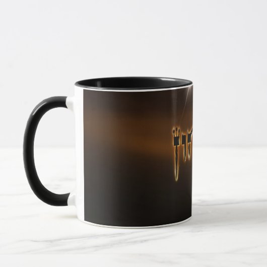 Mug Bitachon de boue (Gauche)