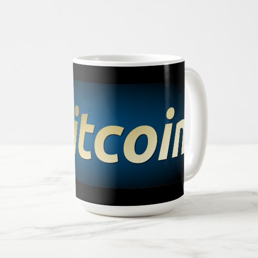 Mug Bitcoin (Devant droit)