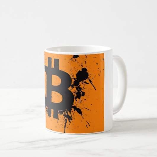 Mug Bitcoin becher (Devant droit)