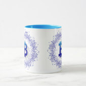 Mug Bitcoin Bleu (Centre)