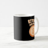 Mug BITCOIN BTC Coinholder Crypto Crypto Blockchain Co (Devant droit)