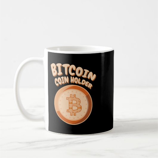 Mug BITCOIN BTC Coinholder Crypto Crypto Blockchain Co (Gauche)
