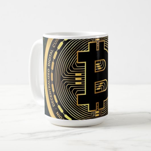 Mug Bitcoin Crypto (Devant gauche)