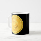 Mug Bitcoin Cryptomonnaie Trader Crypto Blockchain Bt (Devant gauche)