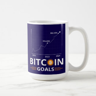 Mug Bitcoin Goals Chart Cryptocurrency Growth