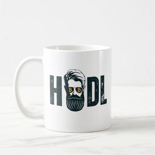 Mug Bitcoin HODL (Gauche)
