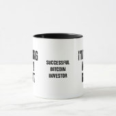Mug Bitcoin Investisseur J'ESSAIE DE NE PAS GLOTER (Centre)