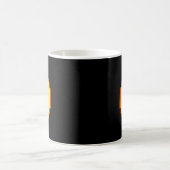 Mug Bitcoin Logo Emblem Crypto Blockchain 8bit Pixel R (Centre)