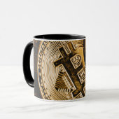 Mug Bitcoin or (Devant gauche)