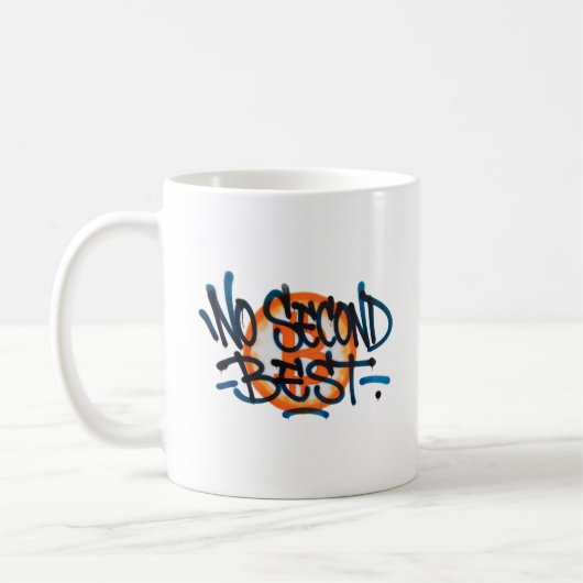 Mug Bitcoin : Pas de Second Meilleur (Style 1) (Gauche)