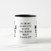 Mug Bitcoin RESTER HUMBLE PILE SATS Crypto Investisseu (Centre)