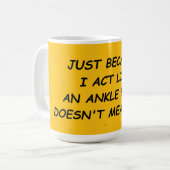 Mug Biter d'ankle (Devant gauche)