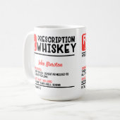 Mug Bizarre prescription de Whiskey (Devant gauche)