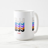 Mug BJJ est la vie (Devant droit)