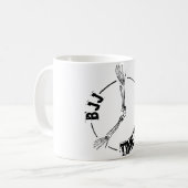 Mug BJJ - Heure de taper (Devant gauche)