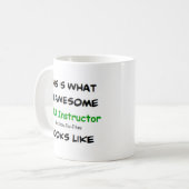 Mug bjj instructeur, génial (Devant gauche)
