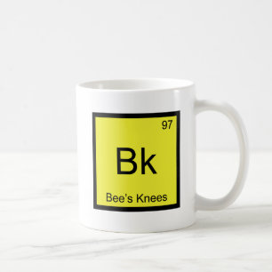 Mug Bk - Bee's Knees Symbole d'élément chimique Bee Te