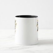 Mug Black Adam Grey et Gold Lightning Graphic (Centre)