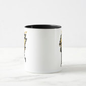 Mug Black Adam Lightning Bolt Illustration du caractèr (Centre)