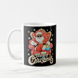 Mug Black African American Santa Christmas Xmas