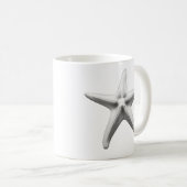 Mug Black and White Starfish (Devant droit)