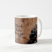 Mug Black Babe Magic Strong Girl Melanin Queen (Devant droit)