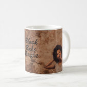 Mug Black Babe Magic Strong Girl Melanin Queen Café (Devant droit)