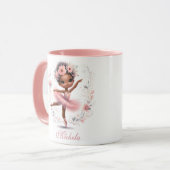Mug Black Ballerina Joyeux anniversaire (Devant gauche)