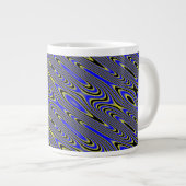 Mug Black Blue and Yellow Swils (Devant droit)