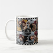 Mug Black Buffalo Plaid Lumberjack Photo Collage (Gauche)