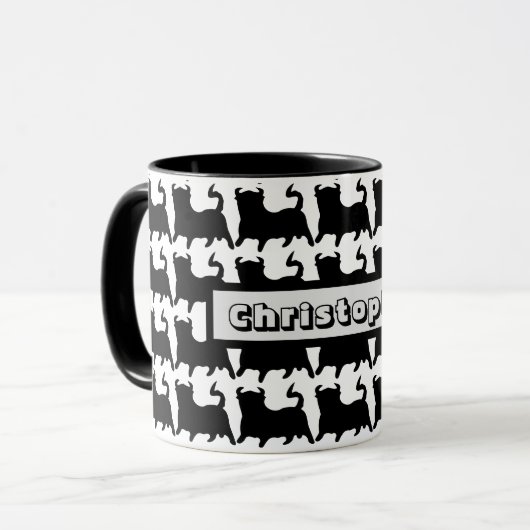 Mug Black Bull Design (Devant gauche)