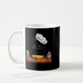 Mug Black Cat Baking Because Murder Is Wrong Cat Lover (Gauche)