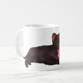 Mug  Black Cat Coffee Mug, Two-Tone Ceramic, Cat Lover (Devant gauche)